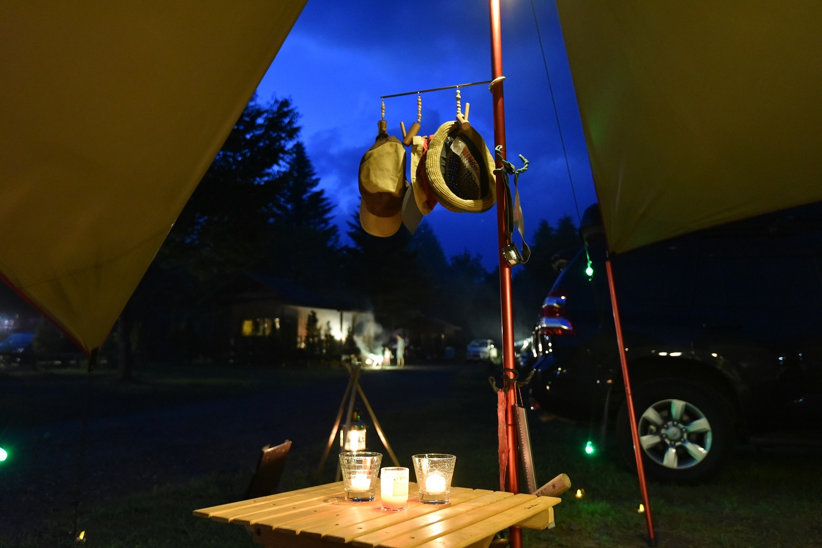 キャンプサイト